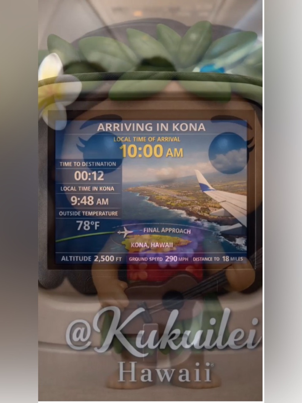 ✈️Kailua-Kona🍍 Hawaii ✈️Plane Show 🦋Local Hi ✨🧜🏻‍♀️Mahalo, KUKUILEI